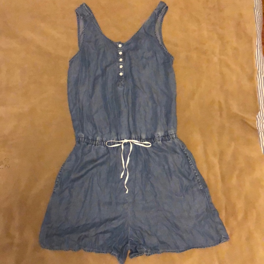 Beachlunchlounge chambray jumper size S/P NWOT